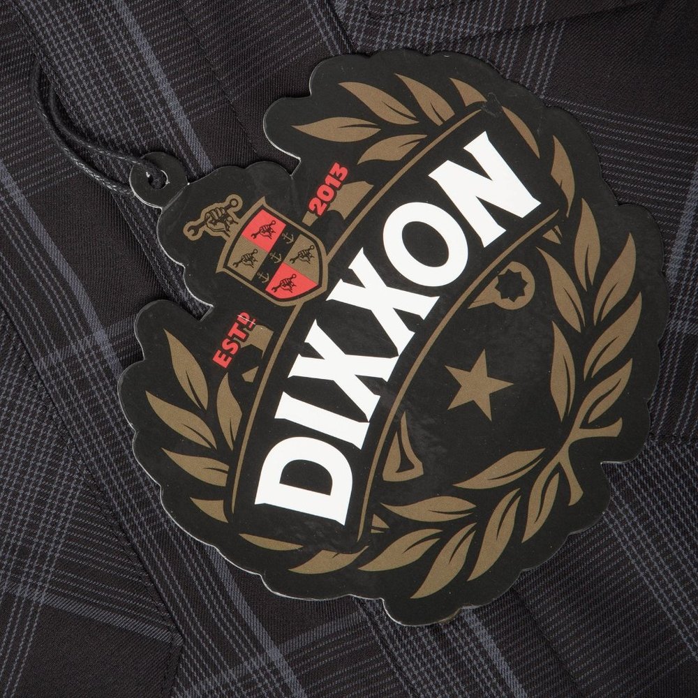 Dixxon - Murphy Bamboo Long Sleeve Shirt - Black & Gray Plaid - Men's 3XL - Picture 5 of 7